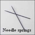 Needle springs