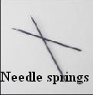 Needle springs