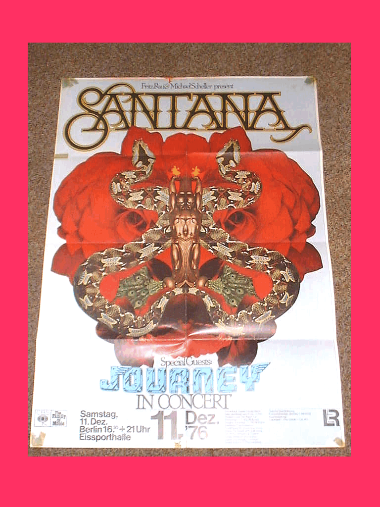 Santana Plakat