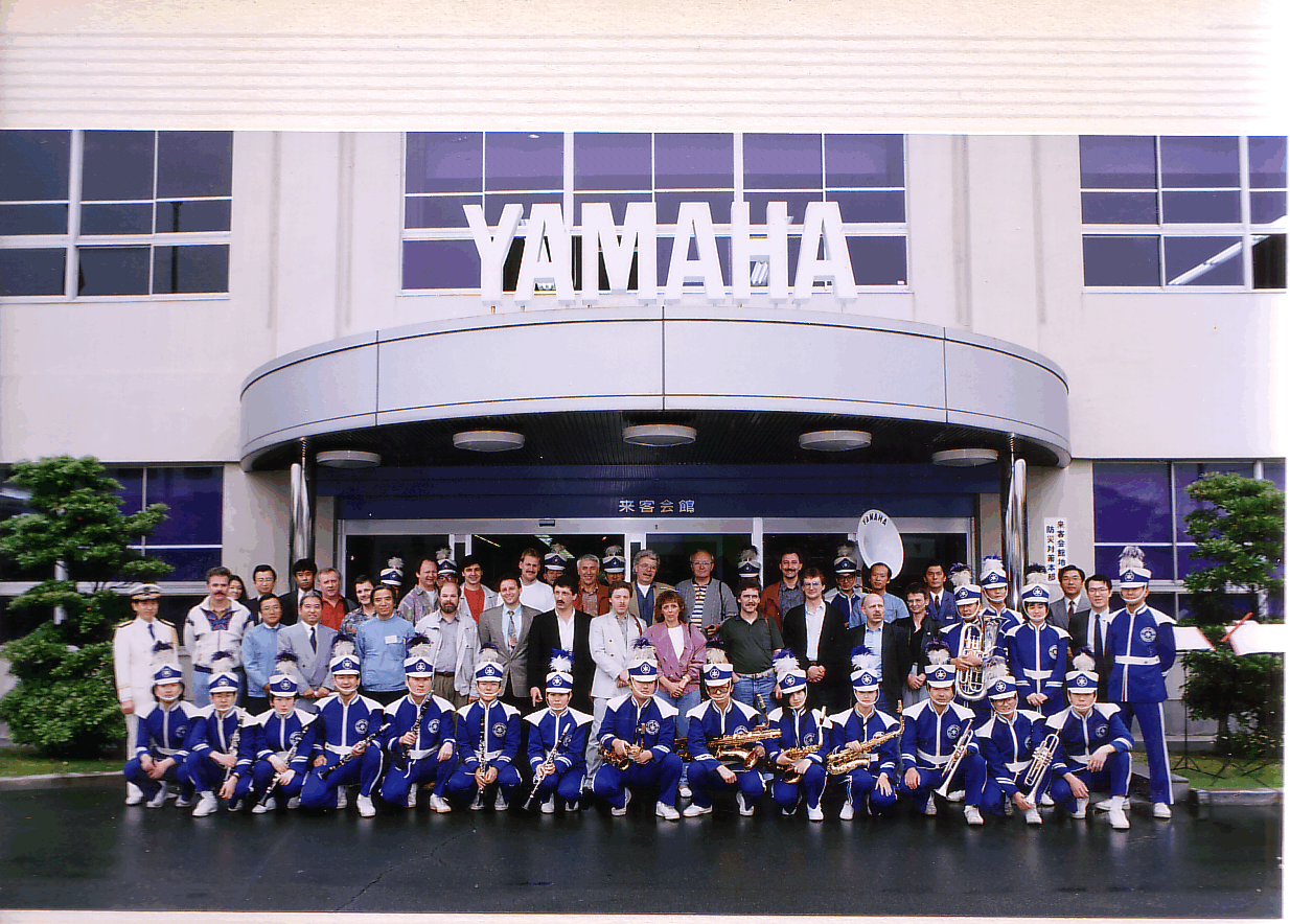 Yamaha Reise Japan Werk Empfang 